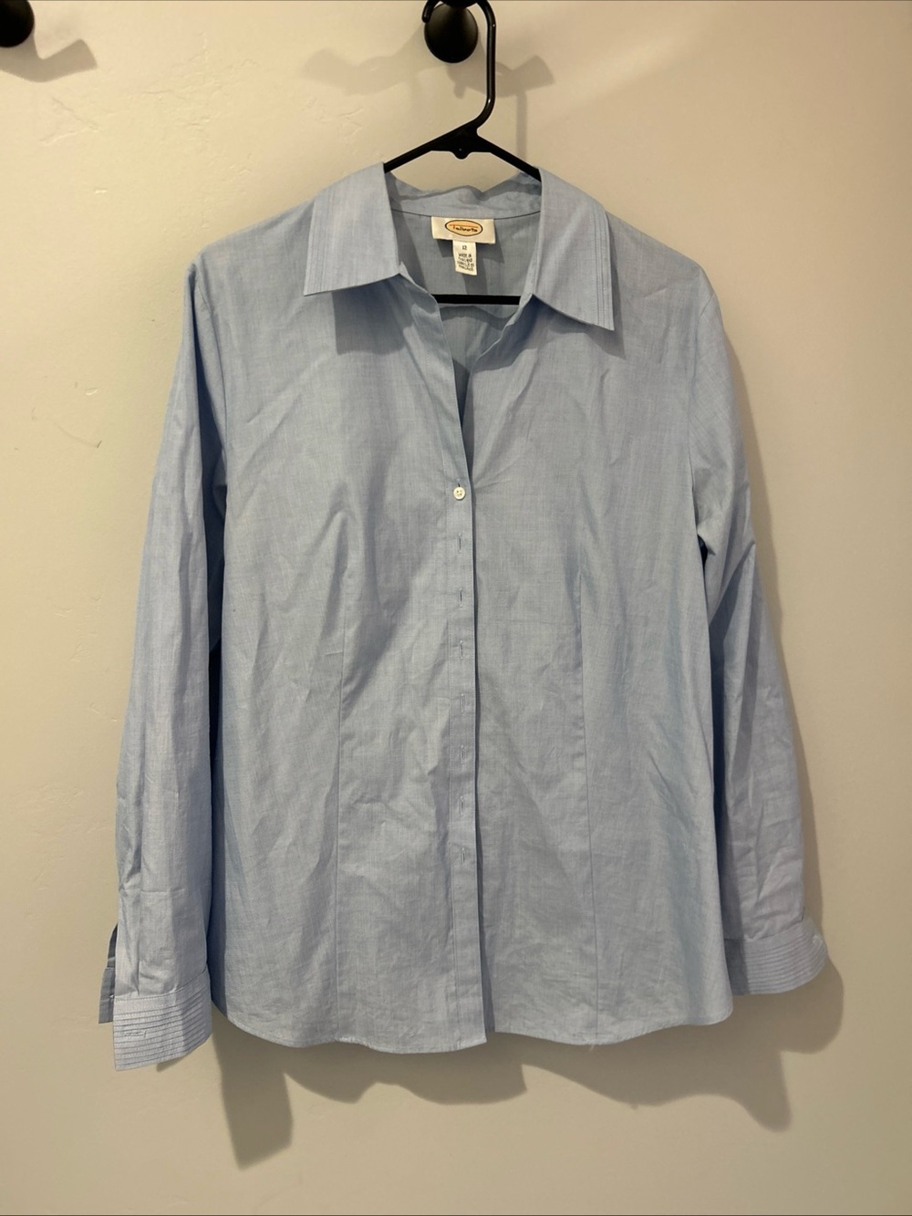 Talbots Light Blue Button-Down Shirt